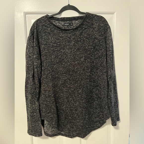 COPY - Vitaly Salt and Pepper Sweater Crewneck - Picture 2 of 2